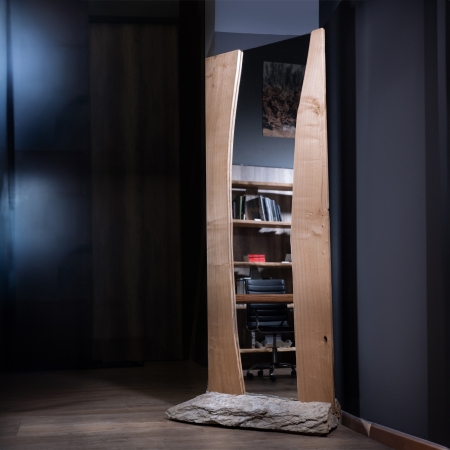 Design in legno massello e blocchi di marmo - CUSTONACI